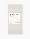 Простыня Happy Baby на резинке 100х70 milky