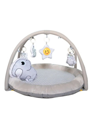 Развивающий коврик Everflo Animals World grey