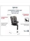 Автокресло Inglesina Copernico i-Size 0/1/2/3 (0-36 кг) Stone grey