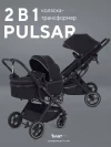 Коляска-трансформер Rant Pulsar RA160 2 в 1 Black