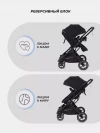 Коляска-трансформер Rant Pulsar RA160 2 в 1 Black
