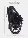 Коляска-трансформер Rant Pulsar RA160 2 в 1 Black