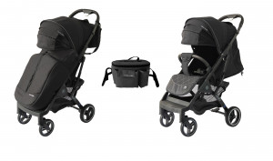 Коляска прогулочная Ining Baby Aero L100 black