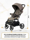 Коляска прогулочная Ining Baby Zac KR336 grey