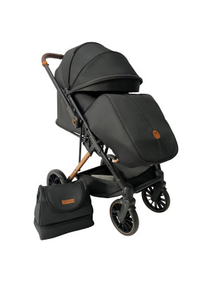 Коляска прогулочная Ining Baby К6519 PRO black