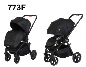 Коляска 2 в 1 Ining Baby 773 F Black