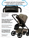 Коляска 2 в 1 Ining Baby 773 F khaki