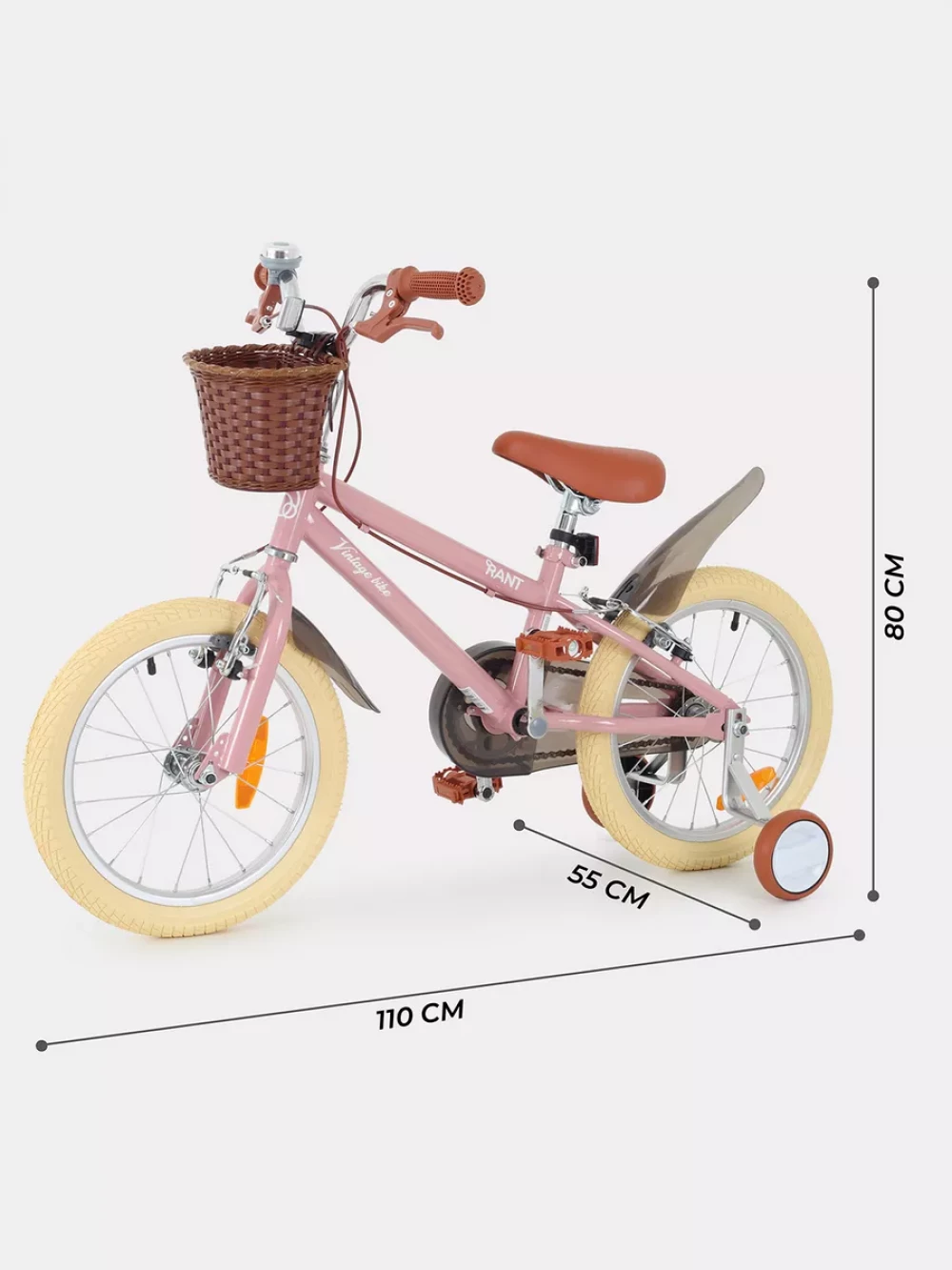 Велосипед Rant Vintage 16 розовый 