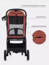 Коляска прогулочная Rant Lumos RA402 Maroon Brown