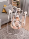 Электрокачели Indigo Teddy бежевый