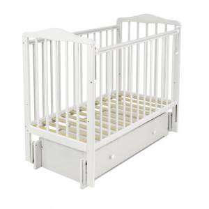 Кроватка Sweet Baby Primi Sogni 120*60 с маятником Белый