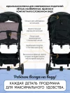 Коляска прогулочная Ining Baby KR322 Pro Black