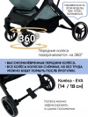 Коляска прогулочная Ining Baby KR322 Pro Blue