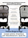 Коляска прогулочная Ining Baby KR322 Pro Grey