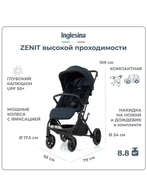 Коляска прогулочная Inglesina Zenit navy