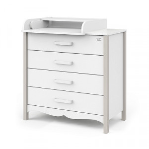 Комод Aton Felix белый-Кашемир