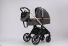 Коляска 2 в 1 luxmom 788 темно-серый