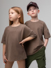 Футболка (Цвет какао, Размер 110-116), 4-371U