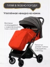 Коляска прогулочная Palankin Teo красный