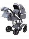 Коляска-трансформер Luxmom F2-A 2 в 1 серый