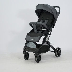 Коляска прогулочная Ining Baby K8-2J Dark Grey - фото 1