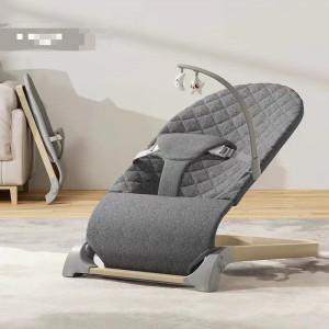 Качалка - Шезлонг Ining Baby 201 Dark Grey