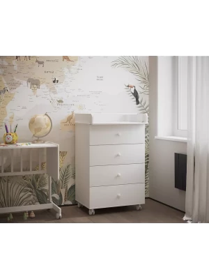Комод Incanto Nova 600/4 белый