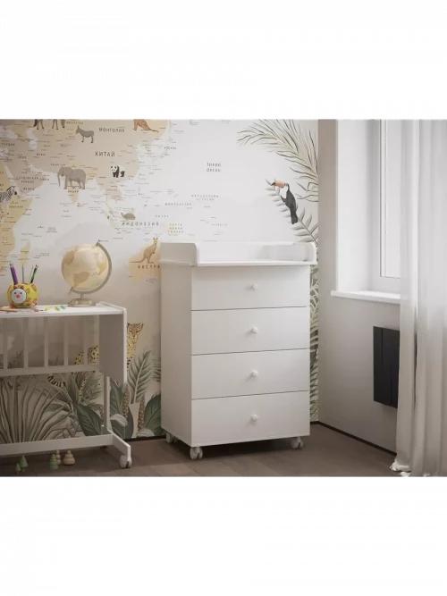 Комод Incanto Nova 600/4 белый