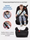 Автокресло Siger Смарт 2/3 (15-36кг) черный
