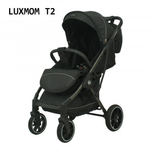 Коляска прогулочная Luxmom T2 черный