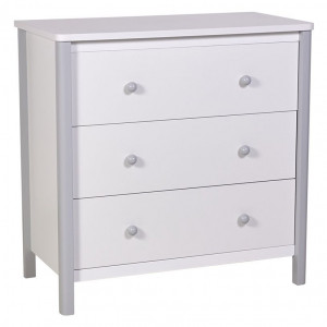 Комод Polini Kids Simple 3501 белый-серый