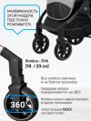 Коляска прогулочная Luxmom T2 серый