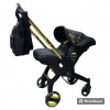 Коляска прогулочная Darex S800 4 в 1 с сумкой черный з/р
