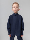 Рубашка (Цвет темно-синий, Размер 116-122), 24-6МU