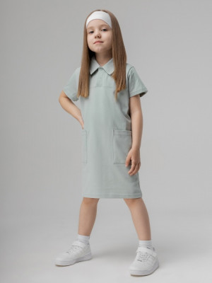 Платье (Цвет серый, Размер 110-116), 18-177MD