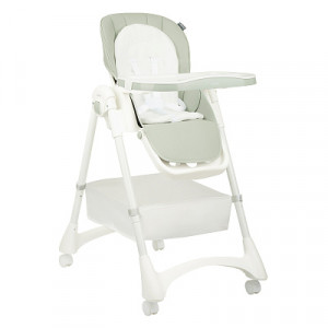 Стул для кормления Indigo Twist зеленый-серый