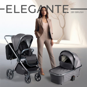 Коляска 2 в 1 Sweet Baby Elegante BRD Grey