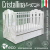 Кроватка Sweet Baby Cristallina 120*60 с маятником Белый