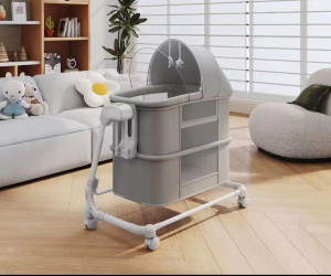 Электрокачели Ining Baby 08601 grey