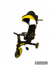 Велоколяска Ining Baby 1788 black