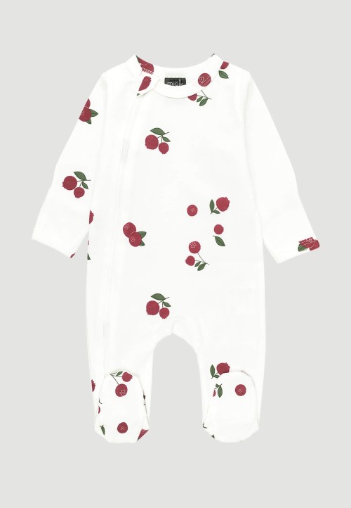 Комбинезон Mjolk Sleep and Play Брусника (74)