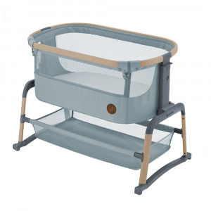 Колыбель-качели Maxi-Cosi Iora AIR Beyond Grey ECO/серый (c колесами)