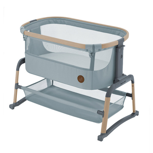 Колыбель-качели Maxi-Cosi Iora AIR Beyond Grey ECO/серый (c колесами)