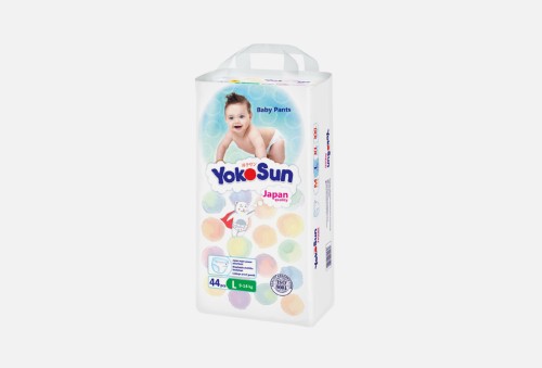 Трусики-подгузники YokoSun Comfort  L (9-14 кг)  44 шт (4уп/кор)