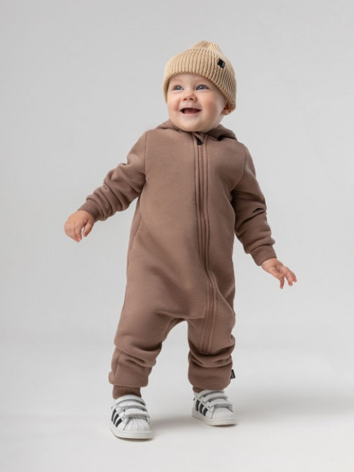 Комбинезон (Цвет капучино, Размер 74-80), 19-14MU