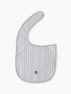 Нагрудный фартук Happy Baby на липучке (grey (stripe), 16009)