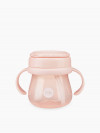 Поильник Happy Baby с трубочкой и ручками 250мл. (pink, 14012)