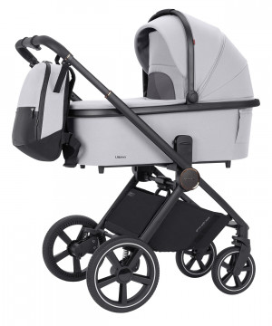 Коляска 2 в 1 Carrello Ultimo CRL-6518 Arctic Grey ч/р