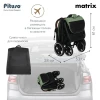 Коляска прогулочная Pituso Matrix PU Emerald mood