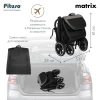 Коляска прогулочная Pituso Matrix PU Graphite